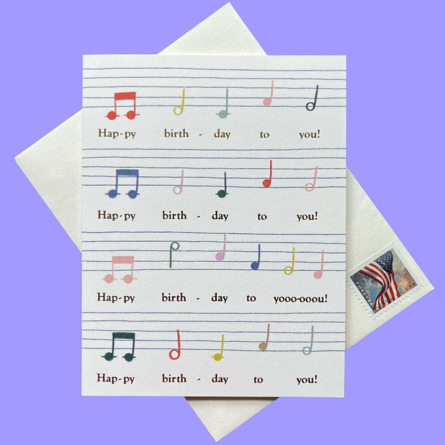 All Ages Birthday Card Set - 6 Cards Per Year