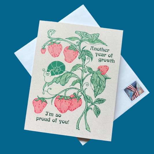 The Birthday Card - 1 Card Per Year